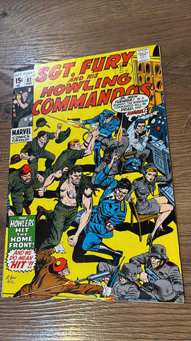 Sgt Fury #82 - Marvel Comics - 1970