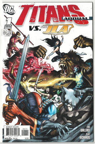 Titans vs JLA Annual #1 - DC Comics - 2011