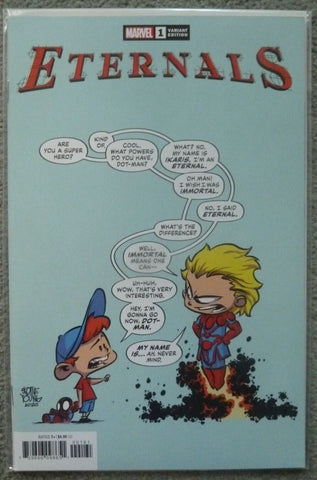 Eternals #1 - Marvel Comics - 2021 - Young Variant