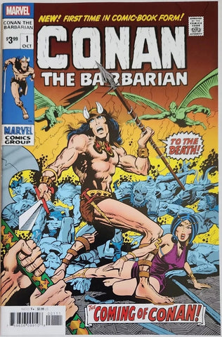 Conan the Barbarian #1 - Marvel Comics - 2021 - Facsimile