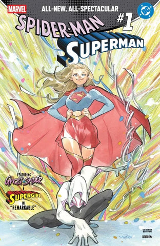 Marvel/DC: Spider-Man/Superman #1 - Marvel/DC Comics - 2026 - Momoko Variant
