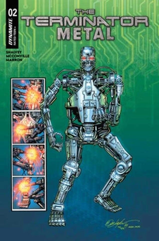 Terminator Metal #2 - Dynamite Comics - 2025 - Cover B