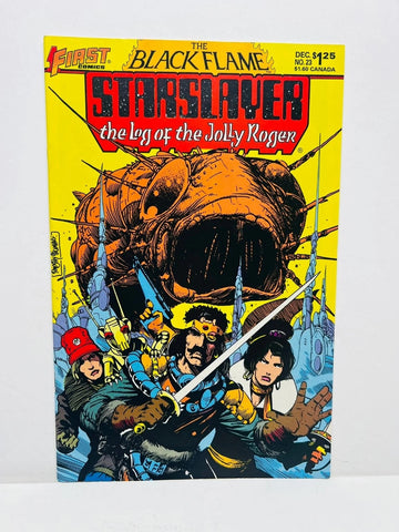 Starslayer: Log of the Jolly Roger #23 - First Comics - 1985