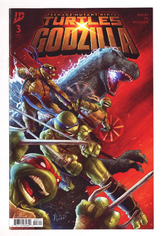 Teenage Mutant Ninja Turtles X Godzilla #3 - IDW - 2026