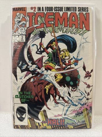 Iceman #2 - Marvel Comics - 1984 - Limited Series