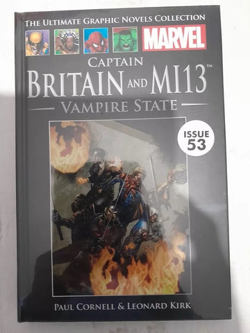 Captain Britain and MI13 Vampire State - HB GN -  Marvel The Ultimate Graphic Novel