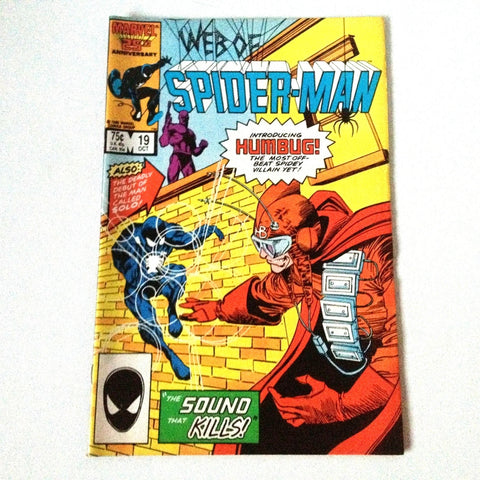 Web Of Spider-Man #19 - Marvel Comics - 1986 - 1st Humbug
