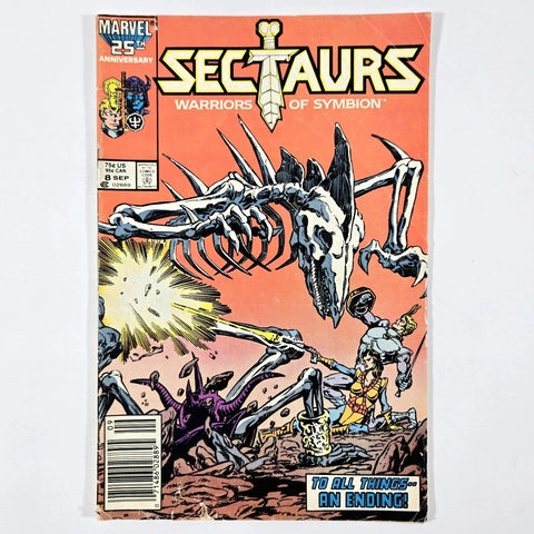 Sectaurs #8 - Marvel Comics - 1986