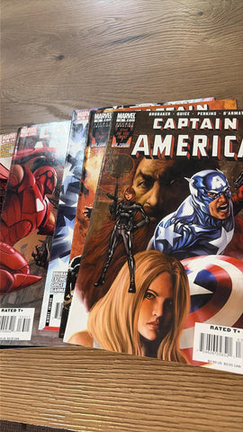 Captain America #32-36 - Marvel Comics - 2008 (5x Comic Run)