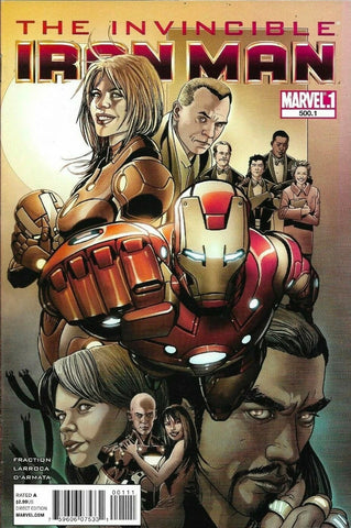 The Invincible Iron Man #500.1 - Marvel Comics - 2011