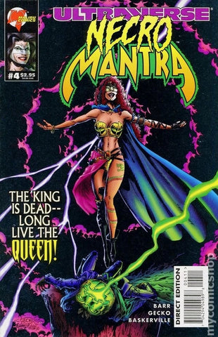Necro Mantra #4 - Malibu Comics - 1995 - Ultraverse