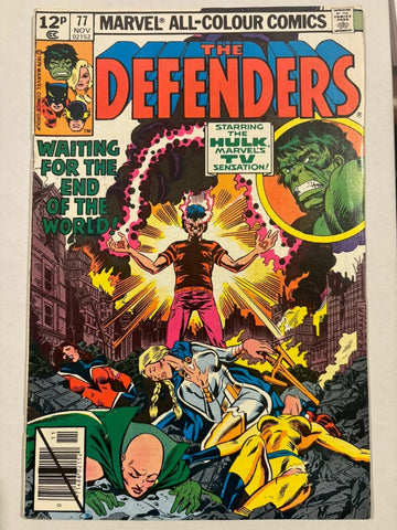 The Defenders #77 - Marvel Comics - 1979 - Pence Copy