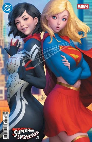DC Marvel Superman Spider-Man #1 - DC/Marvel Comics - 2026 - Lau Variant