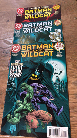 Batman/Wildcat #1-3 - DC Comics - 1997