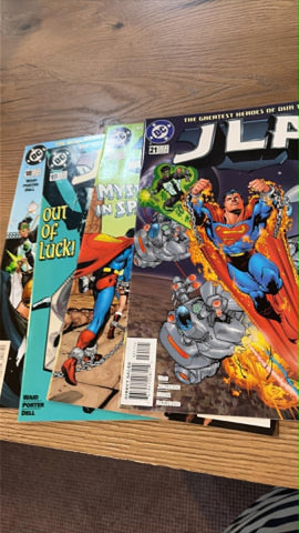 JLA #18-21 (4x Comic Run) - DC Comics - 1998