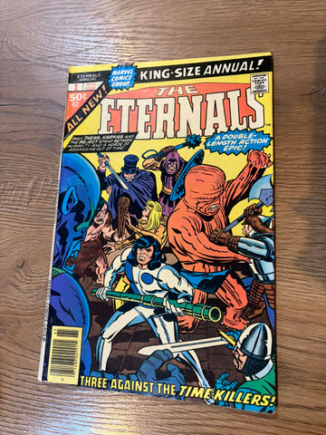 The Eternals Annual #1 - Marvel Comics - 1977