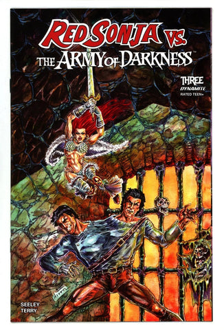 Red Sonja vs. Army of Darkness #3 -  Dynamite Comics - 2025 - Jelenic Variant