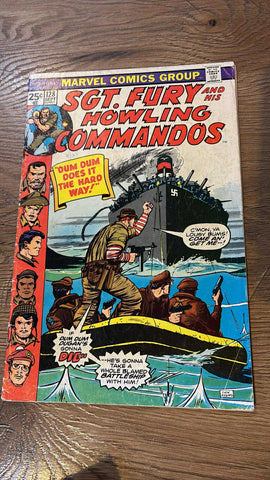 Sgt Fury #128 - Marvel Comics - 1975