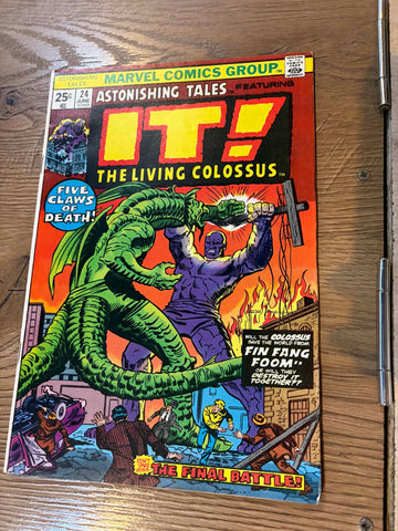 Astonishing Tales #24 - Marvel Comics - 1974 - Mark Jewellers