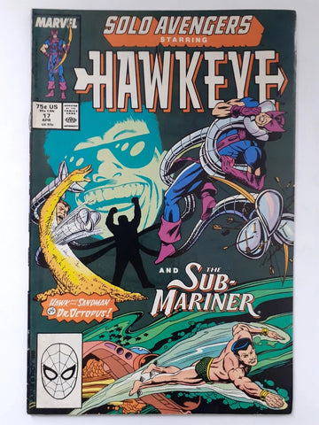 Solo Avengers #17 - Marvel Comics - 1989