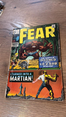 Fear #4 - Marvel Comics - 1971