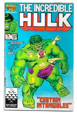 Incredible Hulk #323 - Marvel Comics - 1986