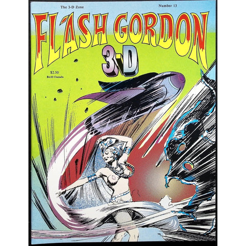 The 3D Zone #13 Flash Gordon - Renegade Press - 1986 - NO Glasses