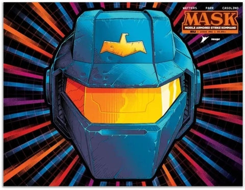 M.A.S.K #1 - Image Comics - 2026 - Cover Q Die-Cut Foil