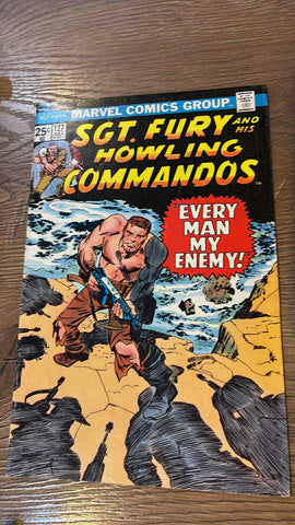 Sgt Fury #127 - Marvel Comics - 1975