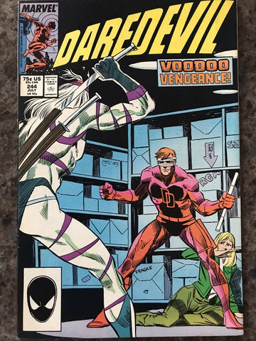 Daredevil #244 - Marvel Comics - 1987