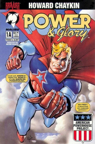 Power & Glory #1A - Malibu Comics - 1994