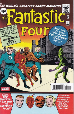 Fantastic Four #11 - Marvel Comics - 2025 - Facsimile