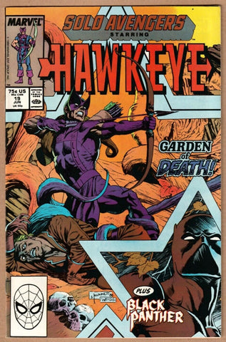Solo Avengers #19 - Marvel Comics - 1989
