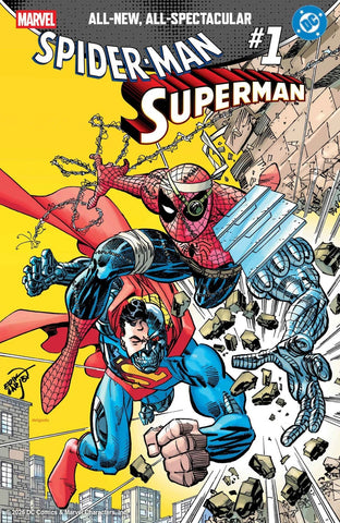 Marvel/DC: Spider-Man/Superman #1 - Marvel/DC Comics - 2026 - Lsrsen Variant