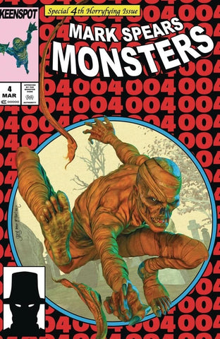 Mark Spears Monsters #4 - Keenspot - 2025 - Cover D ASM Homage