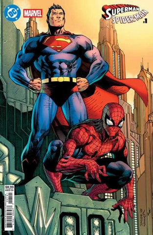 DC Marvel Superman Spider-Man #1 - DC/Marvel Comics - 2026 - Cover B Jim Lee