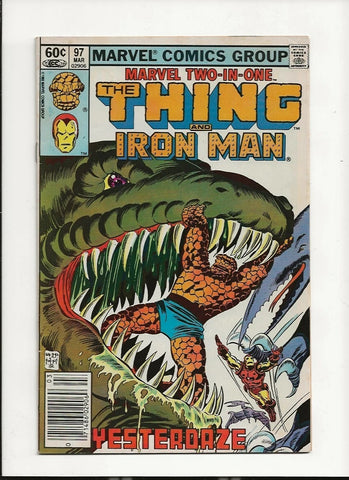 Marvel Two-in-One #97 - Marvel Comics - 1983