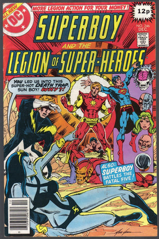Superboy & The Legion Of Super-Heroes #256 - DC - 1979