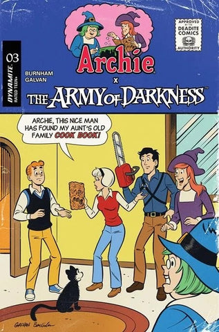 Archie X Army of Darkness #3 - Dynamite Comics - 2026 - Galvan Variant