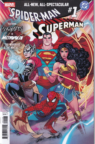 Marvel/DC: Spider-Man/Superman #1 - Marvel/DC - 2026 - Dauterman Variant