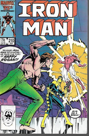 Iron Man #210 - Marvel Comics - 1986