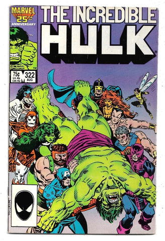 Incredible Hulk #322 - Marvel Comics - 1986
