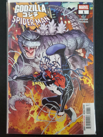 Godzilla vs Spider-Man #1 - Marvel Comics - 2025