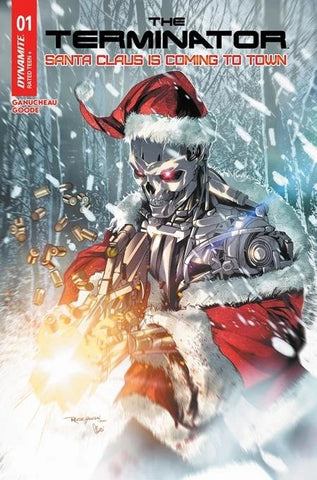 The Terminator: Santa Claus is Coming to Town - Dynamite Comics - 2025 - Hannigan Variant