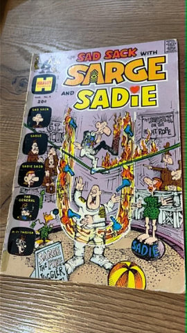 Sad Sack with Sarge and Sadie #4 - Harvey Comics - 1973