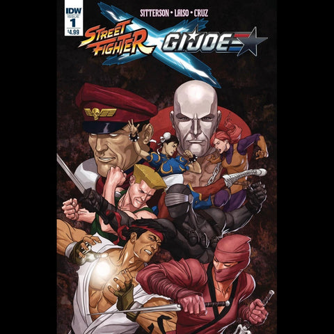 Street Figher x GI Joe #1 - IDW - 2016