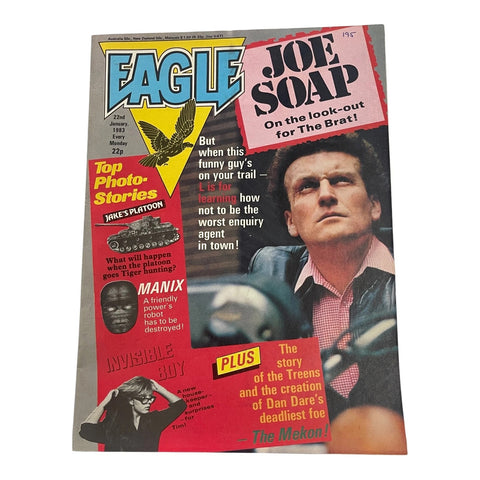 Eagle 22nd January - British Comic - 1983