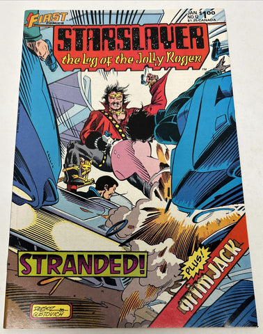 Starslayer: Log of the Jolly Roger #12 - First Comics - 1983