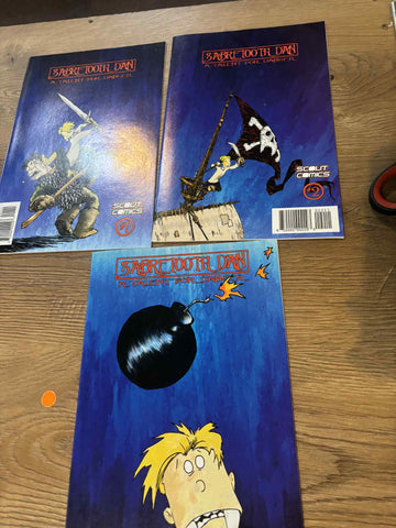 Sabretooth Dan a Talent for Danger #1-3 - Scout Comics - 2016