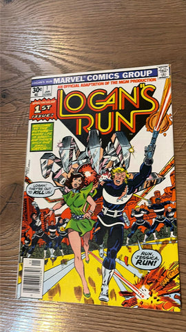 Logan's Run #1 - Marvel Comics - 1977